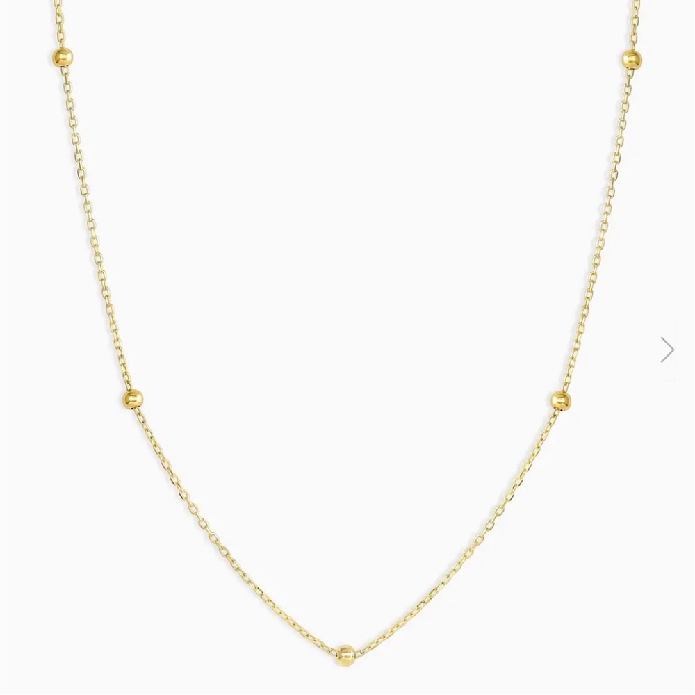 Gorjana Newport Beaded Chain Necklace
